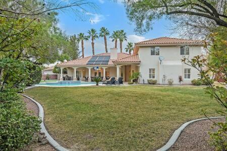 Lux 5Br Vegas Home W Pool, Spa, Games, Near Strip Las Vegas Exterior foto